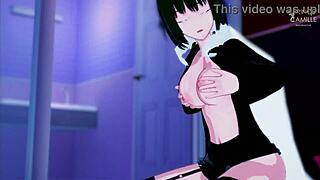 One punch man girls like tatsumaki in hentai compilation!