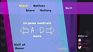 Riding to Bounce City with Blonde Dildo Solo