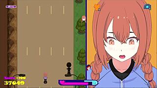 Riding to Bounce City with Blonde Dildo Solo