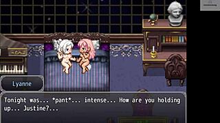 Henteria Chronicles 3 Part 22: Eng Game With Pixel Art Blowjob And Big Cock Oral 😈