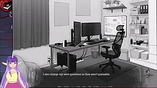 Malovent uncensored part 1 introduces a weird app in sexy game with big tits