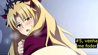 the goddesses ishtar and ereshkigal faced a wild gangbang in this hentai joi tale