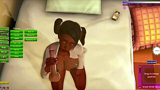 Fucking My Horny Hentai Teen 18+ in Interracial Roleplay Scene