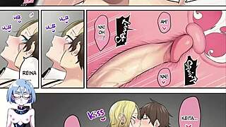 Imaizumis house gathers gals with big tits in manga 15!