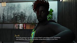 In the 3D game, big tits anime characters engage in detailed scenes