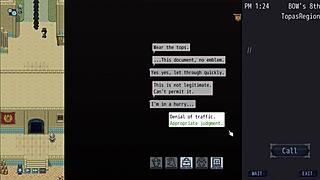 Hey that slut really needs to get dicked down hard in imperial gate keeper part 10