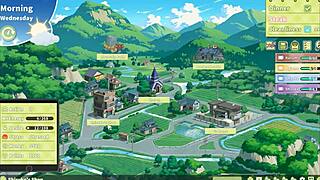 Summer Clover harem hentai game ep 27 has this cute curvy teen in outfit teasing like a step sister to spark my huge monster cock boner 😈