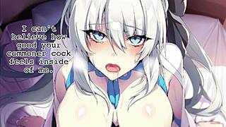 Suggestive Moments With Morgan Le Fay In Hentai Style Joi And Cei