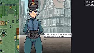 i didn't punish the first one but i will on the other two with curvy big tits and monster cock in imperial gate keeper part 11 😈