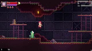 scarlet maiden in hentai game pornplay episode 3 receives hot standing creampie from big cock in mask dungeon with bdsm maid role