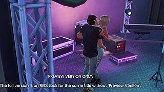 offstage baby sneak peek in naughty 3D hentai cartoon preview