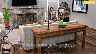 Rosewater Manor Scene 29 Featuring Intriguing Anime Game Elements