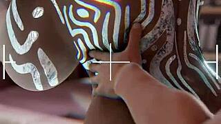 No idea for titles but this 3D anime game clip is steamy.