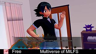 Multiverse Of Milfs Parody Game With Mommy Hentai Anime Erotic Scenes