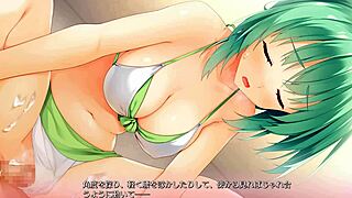 What makes this anime hentai game scene with tenshi sousou orie so provocative and intense