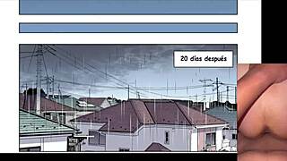 So this mature woman secretly wants to hook up with the young guy from her building in the manga.