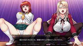 In the finale, Natsumi and Reika experience hypnotic secret lessons with dildo riding in costumes