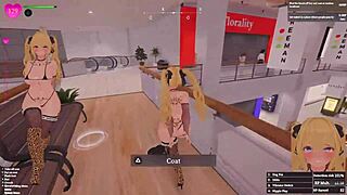 secret flasher manaka exposes herself during intense drone missions