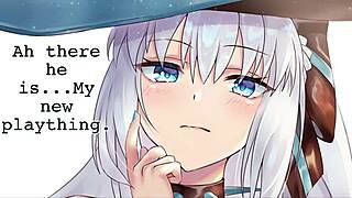 Suggestive Moments With Morgan Le Fay In Hentai Style Joi And Cei