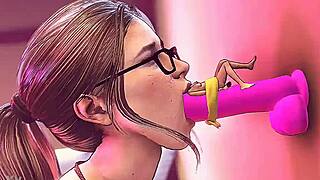 giantess takes control with huge tall fetish insertions in these wild animations