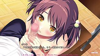 Hajilove -Making Lovers- mini fandisk vol 02 features Kouta and Shinohara in anime hentai lover scene 2!