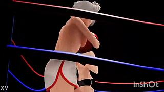 ヘンタイボクシングマッチでエピックな巨乳を披露！🥊
