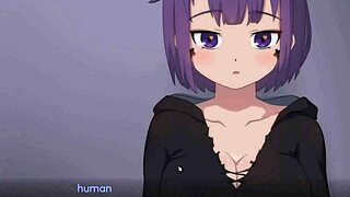 Vel performs detailed uncensored titfuck with big tits cum animations