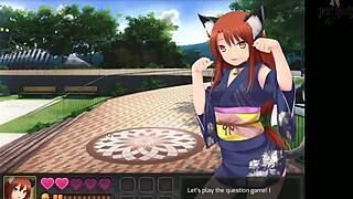 huniepop uncensored part 7 features redhead with big tits in alien bikini beach scene