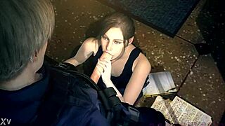 resident evil safehouse blowjob hits hard!