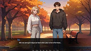 Exciting anime babe in Welcome to Port Haven gameplay 1 adventure.