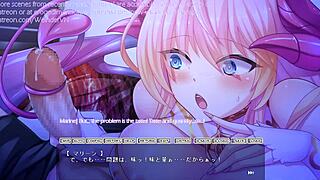 i love this succubus marin sakukatsu scene1-5 with subtitles in anime style