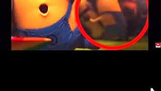 Minion aparece en anime con elementos como escenas de pajas.