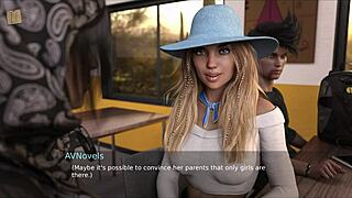 Wow! Check Out This Hot Milf Teacher in College Erotic Game Summers Gone 45!
