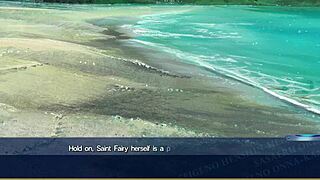 this heroine masturbating in the game part 5