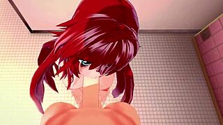 yo, rias gremory wants me banging her in the bathroom - hs dxd ntr