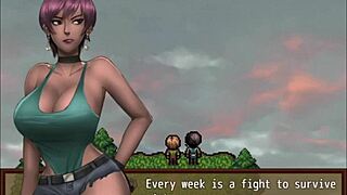 Defeating Zombie Boss For Creampie In Big Tits Milf Hentai