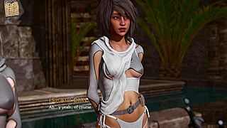 Eternum game episode 296 features 3D anime adventure scenes.