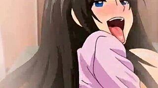 Intense Gloryhole Action with Big Cock in Hentai Compilation