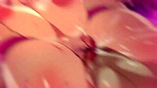 Tetona's Intense Hardcore Action in Hentai Scene