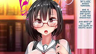 i’m lovin’ this busty student in uniform anime