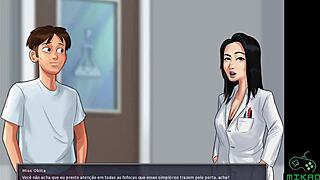 Summertime Saga Ep 93 - Science teacher Ms. Okita gets flirty 😜