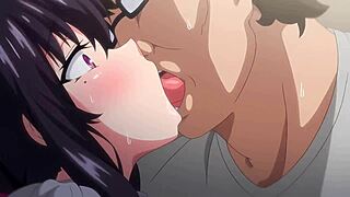 chica tetona bangs a fat guy in wild hentai action