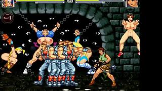 Lara Croft Takes Creampie In Doggystyle Gangbang Group Action