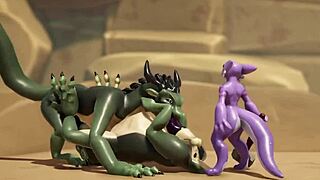 Gay Furry Kobold Party Turns Into Wild Action