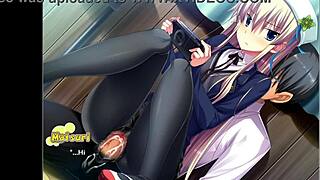 Girlfriend Matsuri Rides Cowgirl In Tenioha Hentai. Fucking Small Tits Friend Outfit.