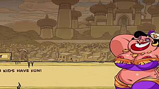 Princess trainer gold edition uncensored part 15 follows the brunette disney arabian nights character in sexy maledom blowjob scenes