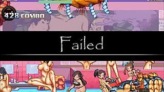 ¿Quieres gangbang creampie de Natsuka en hentai Mugen?