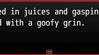 harem in another world hentai game ep 32 shows him eating her wet squirting pussy until she confesses love to boyfriend