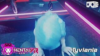 Elisa giving that deep blowjob in VR 😏