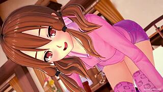 Stepsister Craves Hardcore Fuck in Favorite Outfit Hentai